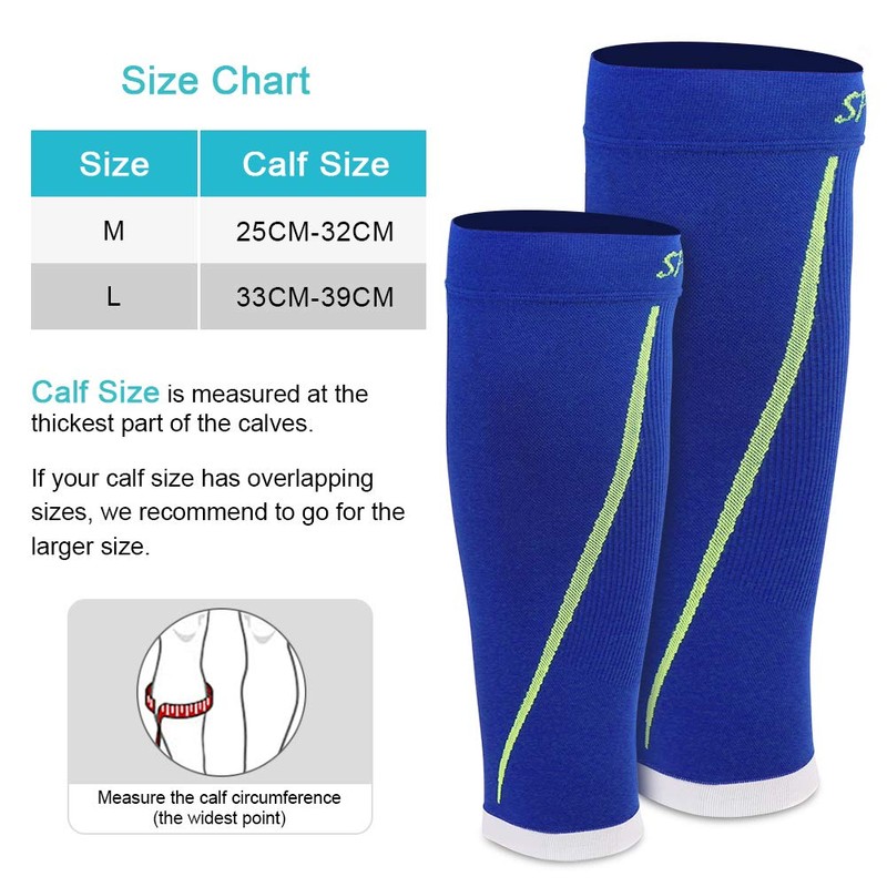 Calf Compression Stockings Without Foot, Calf Bandage Compression Varicose Veins