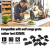 826885 Stove Grate Rubber Feet Replacement for Wolf CG Series