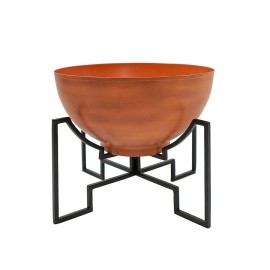 ACHLA Jane I Planter with Bowl, Burnt Sienna- FBC-52-60BS