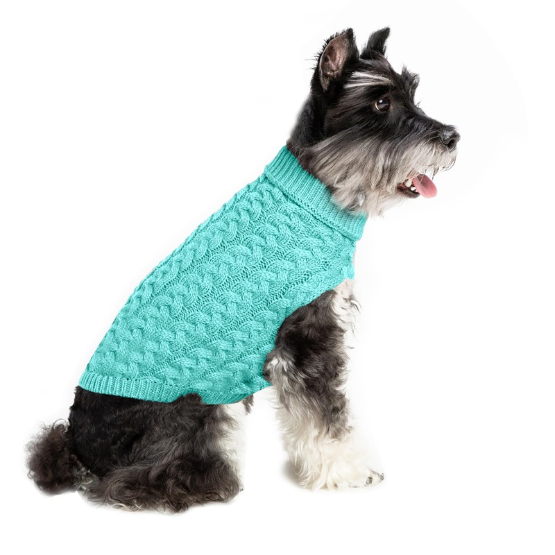 NACOCO Classic Dog Sweater Knitted Turtleneck Dog Sweater Warm Winter