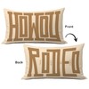 Western Howdy Brown Pillow Covers 12x20,This Ain't My First Rodeo
