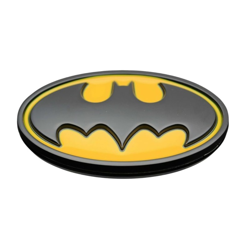 Fan Emblem DC Comic Logo for Vehicles (Black-Yellow)