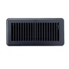 Kompell Aire Heavy Duty Steel Floor Vent with Beautiful Black