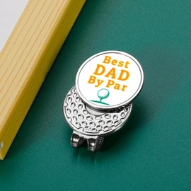Golf Ball Markers Hat Clip Dad Gifts for Birthday Dad Gifts from Son Daughter Golf Accessories for Men Valentines Gifts for Him Dad Gifts for Birthday Dad to Be Gifts for 1st Time Dad Gifts from Wife