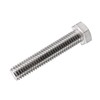 sourcingmap 2Set 304 Stainless Steel 3/8"-16 Thread 2" Length Hex