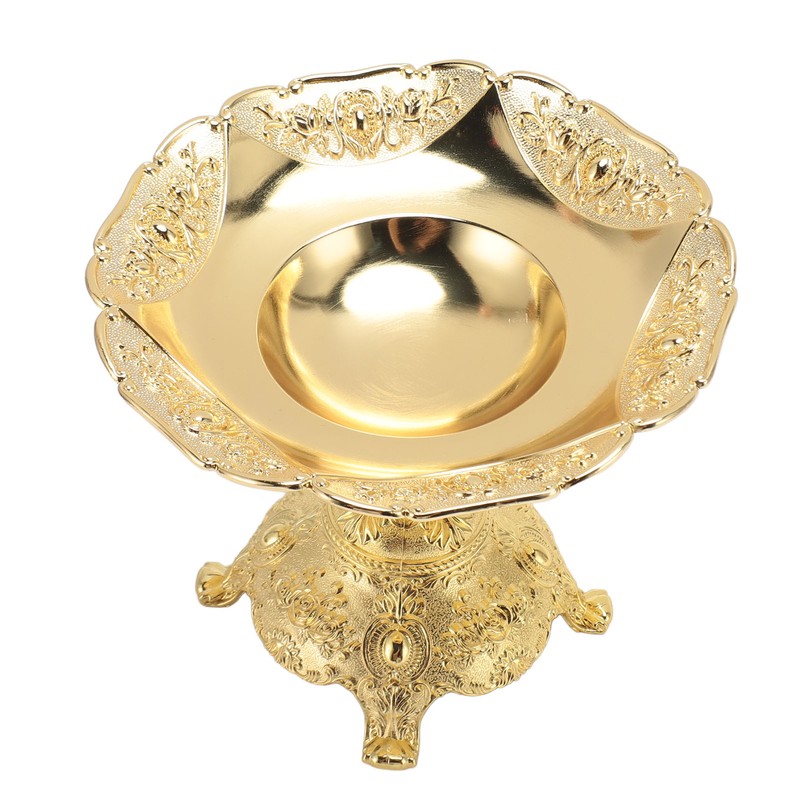European Style Fruit Tray Metal Zinc Alloy Snack Nut Food