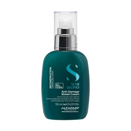 Alfaparf Milano Semi di Lino Reconstruction Bond Repair Hair Treatment Cream for Damaged Hair - Thermal Protector - Hair Breakage Repair Shield Leave-In - Vegan (4.23 oz)