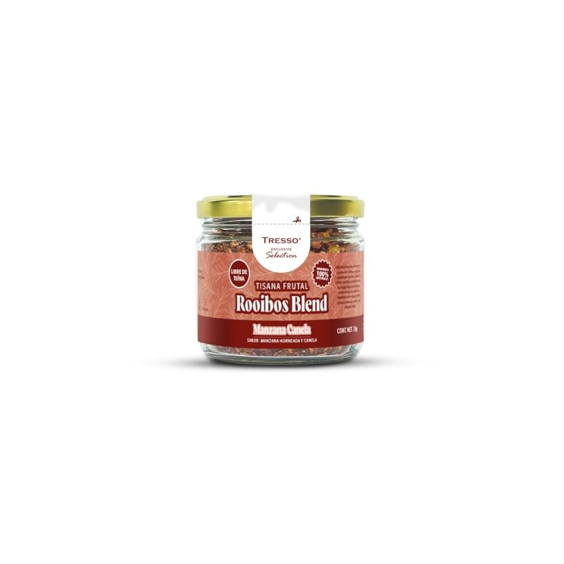 TRESSO Tisana Frutal Rooibos Blend Manzana Canela 100 g