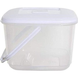 2XPlastic Food Storage Canister with Handle 6.0L