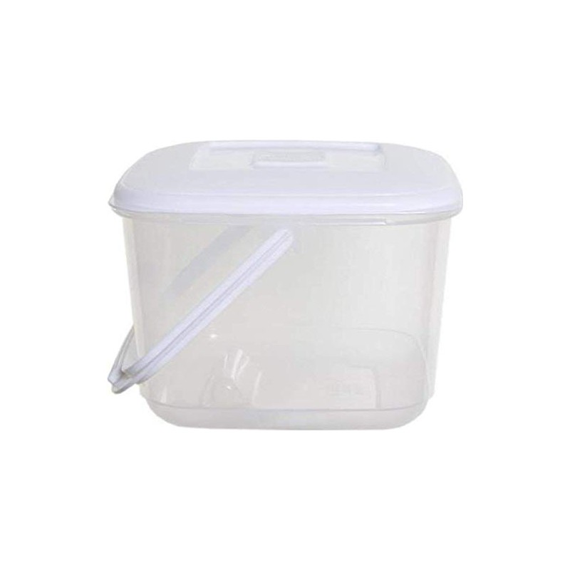 2XPlastic Food Storage Canister with Handle 6.0L