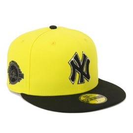 Newera 59FIFTY NER36C8059 Side PATCH 2-Tone SNEAKERS ONSPOTZ Cap, NY Yellow/Black, 58 cm