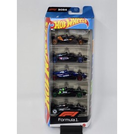 Hot Wheels NEW 2025 5 Pack Formula 1 Series Five F1 Cars! Brand New