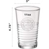 Bormioli Rocco Officina 1825 16 oz. Cooler Drinking Glasses for