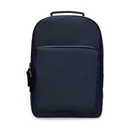 RAINS Large Book Daypack, Backpack, Laptop Bag, Waterproof, 2 Year Warranty, Navy