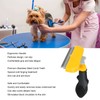 Dog Deshedding Brush Reduce Loose Hair Safe Professional Large Pet