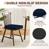 downluxe Chair Cushions for Dining Chairs, Waterproof Kitchen Chair Pads,