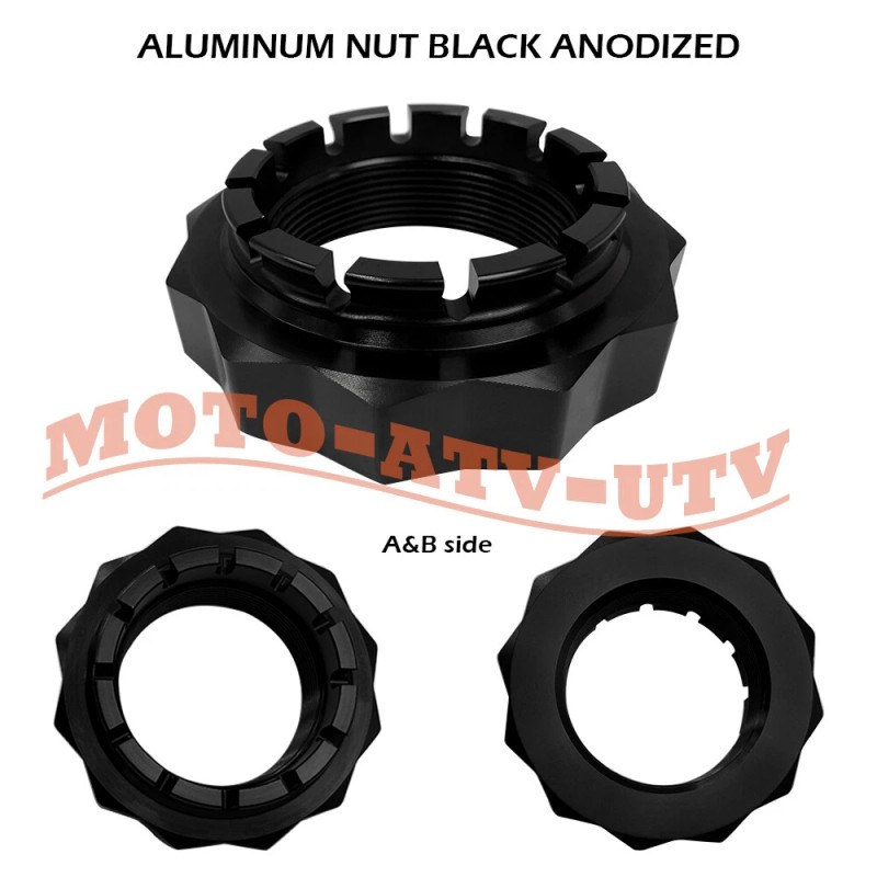 JINFANNIBI Wheel Nut Removal Socket Tool & Aluminum Nut Set