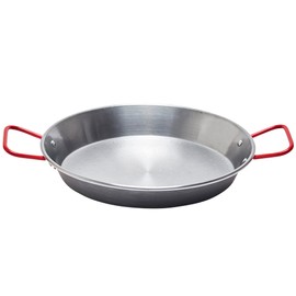 Garcima La Ideal Polished Steel Paella Pan 26cm