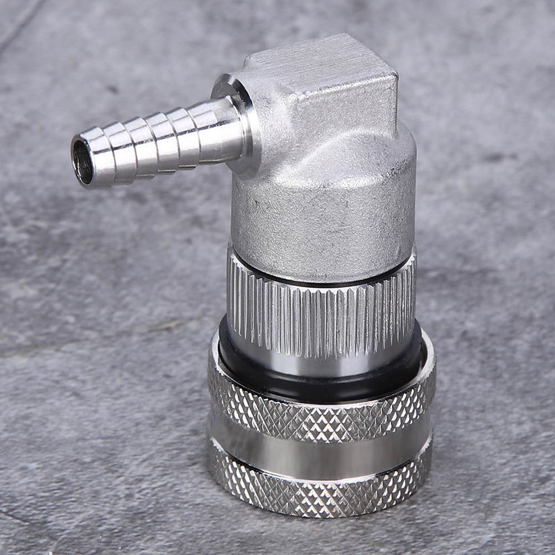 Stainless Steel Ball Lock Keg Quick Connector Dispenser Tool Self