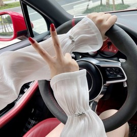 Women's Driving Toshi Summer Cool Covered Back of Hand Golf White Arm Cool Toshi goal