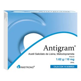 Antigram Polvo 1620 Mg/10 Mg, 10 Sobres