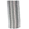 SPARES2GO 5m Aluminium Flexible Vent Hose Exhaust Pipe for Bush