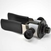 Phoxinus Anodised Aluminium Butt Rests. Adjustable rod rests to suit