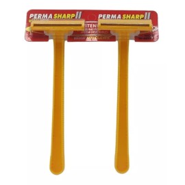 Perma Rastrillos Desechables Permasharp Doble Hoja - 2 Piezas