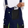 WORK IDEA Work Bib Overall for Men Workwear Casual Dungarees