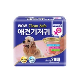 Clean Safe Wow Female Diaper Ultra Small 20 Sheet Dog Walking Dog Poop Bag / 크린세이프 와우 암컷기저귀 초소형 20매강아지산책 강아지배변봉투