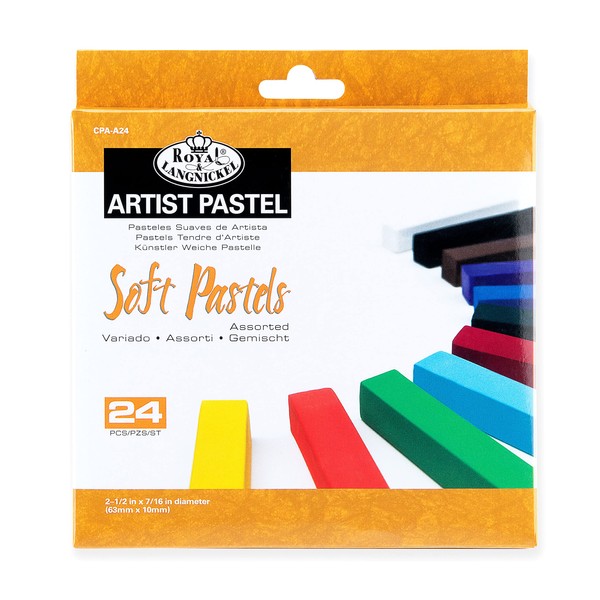 Royal & Langnickel Soft Pastels - Assorted Colours (Pack of