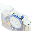 Time Switch Transparent 24h Mechanical Timer Switch with Battery for
