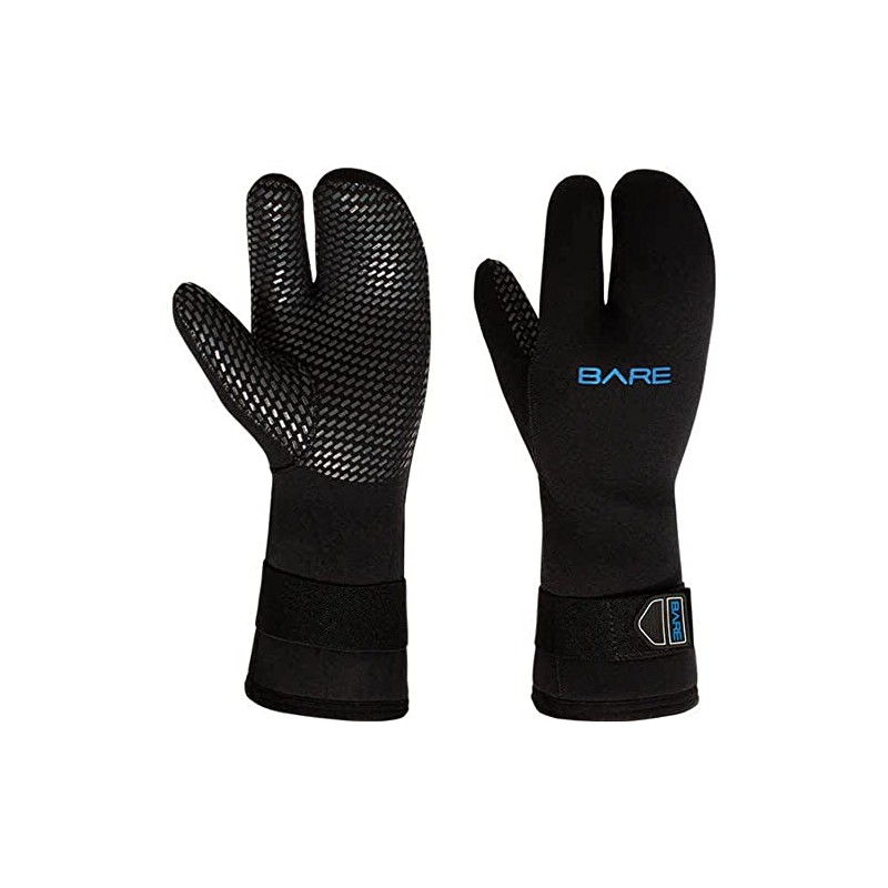 Bare 7mm Unisex Three-Finger Scuba Dive Mitt (Small)