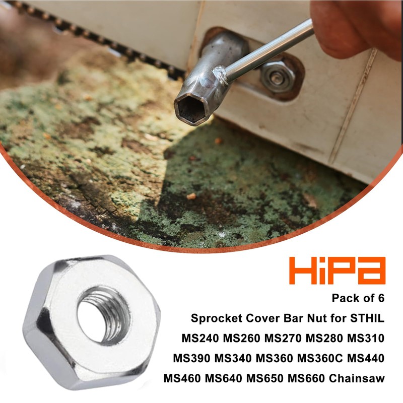 Hipa Sprocket Cover Bar Nut for STHIL MS170 MS170C MS180