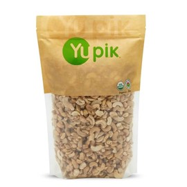 Yupik Organic Raw Cashew Pieces, 2.2 lb (35.2 oz), Gluten-Free, Kosher, Non-GMO, Vegan, Chopped Nuts, Unsalted, Unroasted, Oil-Free, Crunchy Cashews, Ideal for Baking & Cooking