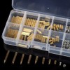 270Pcs M2 Standoff Spacer Set, Hex Female Brass PCB Spacer