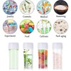 MZOYOURO 50Pcs 5 ml Plastic Sample Bottles, Small Vial Storage