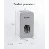 MHTECH wall-mounted toothpaste dispenser Automatic Squeezer Toothpaste Dispenser-Waterproof and dust