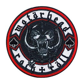 C&D Visionary Motorhead Rock and Roll Patch, Multi Color
