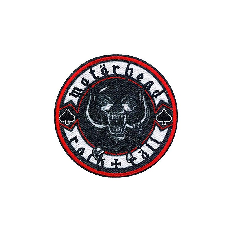 C&D Visionary Motorhead Rock and Roll Patch, Multi Color