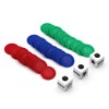 Befantasway Right Left Center Dice Game Set with 3 Dices&