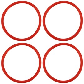 SG Store 4 x Red Front Fork O-Rings OD35.2 x ID32 mm Compatible with Rockshox Sag Mountain Bike