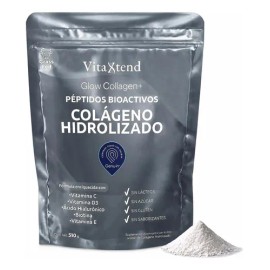 Colágeno Hidrolizado 50 Días Vit C D3 E Biotina Ah Vitaxtend                                                                                          