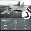 HANGHANG 1:72 Military Model Plane F/A-18F Advanced Super Hornet Alloy