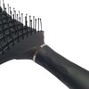 Mibella Modern Flexible Hairbrush for All Hair Types with Rubberised
