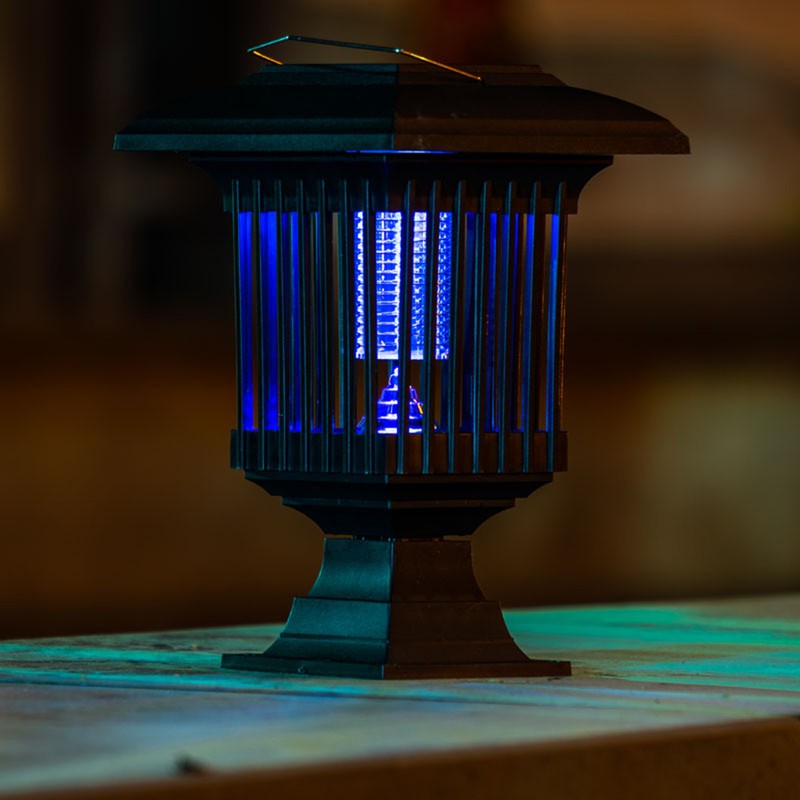 Solar Mosquito Killing Lamp Lawn Lamp Bug Zapper Outdoor Insect