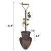 SMQLJXC 2Pcs Wall Mounted Planter Farmhouse Outdoor Wall Decor-Rustic Garden
