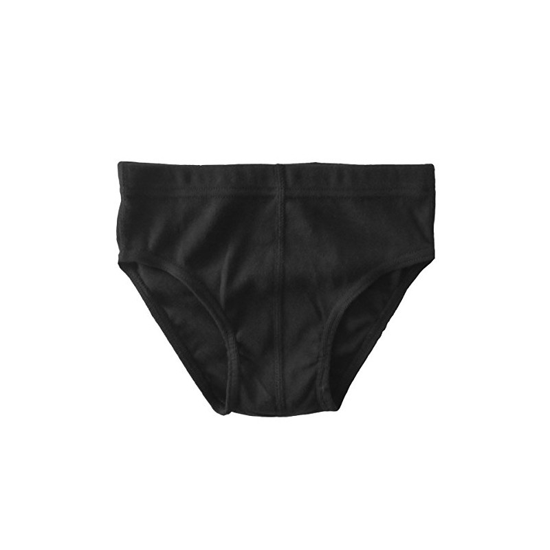 HERMKO 2850 Pack of 4 Boys' Briefs Plain 100% Organic
