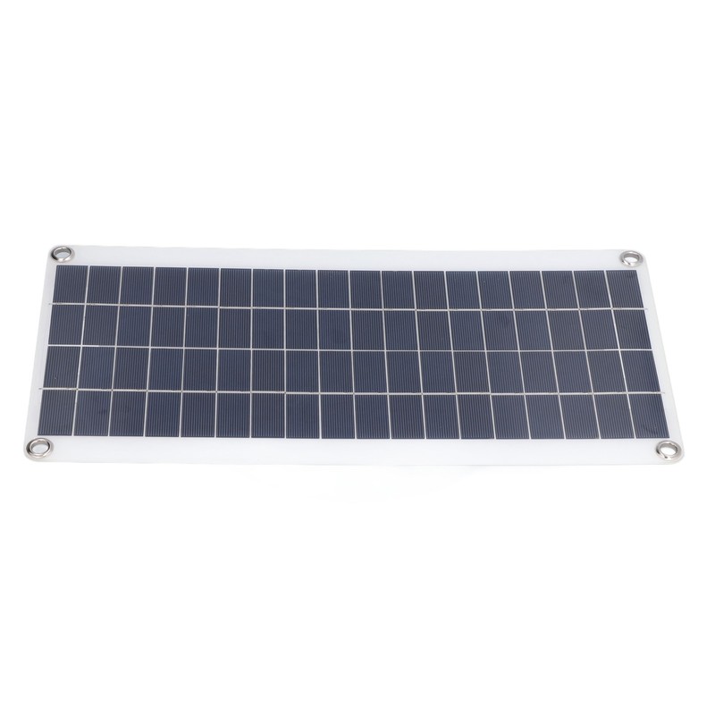 8W Solar Panel Kit Flexible Bendable Monocrystalline Portable Solar Battery