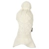 Sterntaler Baby Girls' Scarf Hat Toddler Scarf Hat Bobble Knitted,